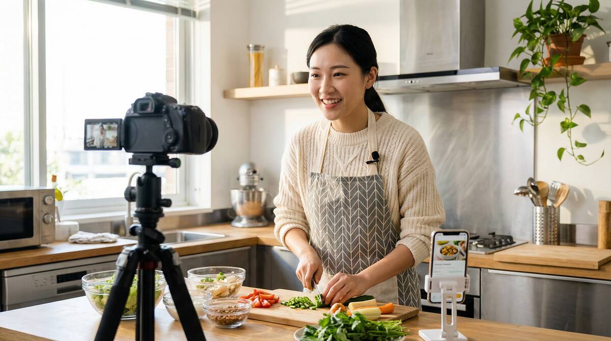 糖心vlog美食视频